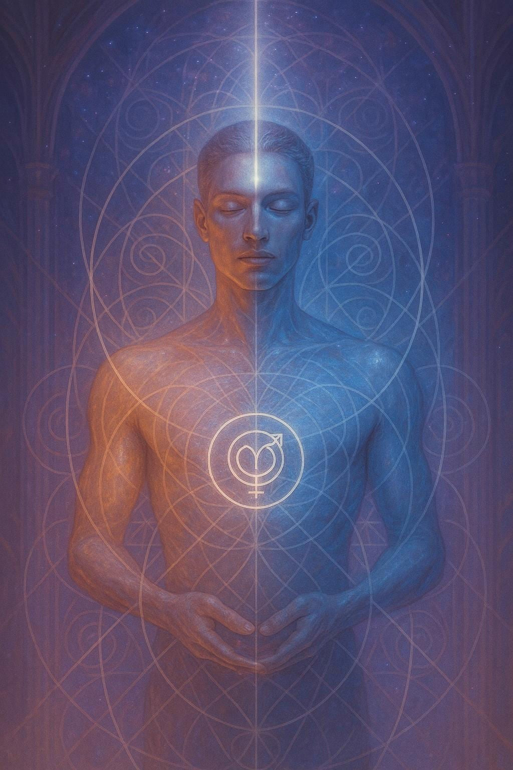 Auric Estro-Testo Polaritätsgitter (Kalibrierung der Geschlechterharmonie - Östrogen&Androgen)