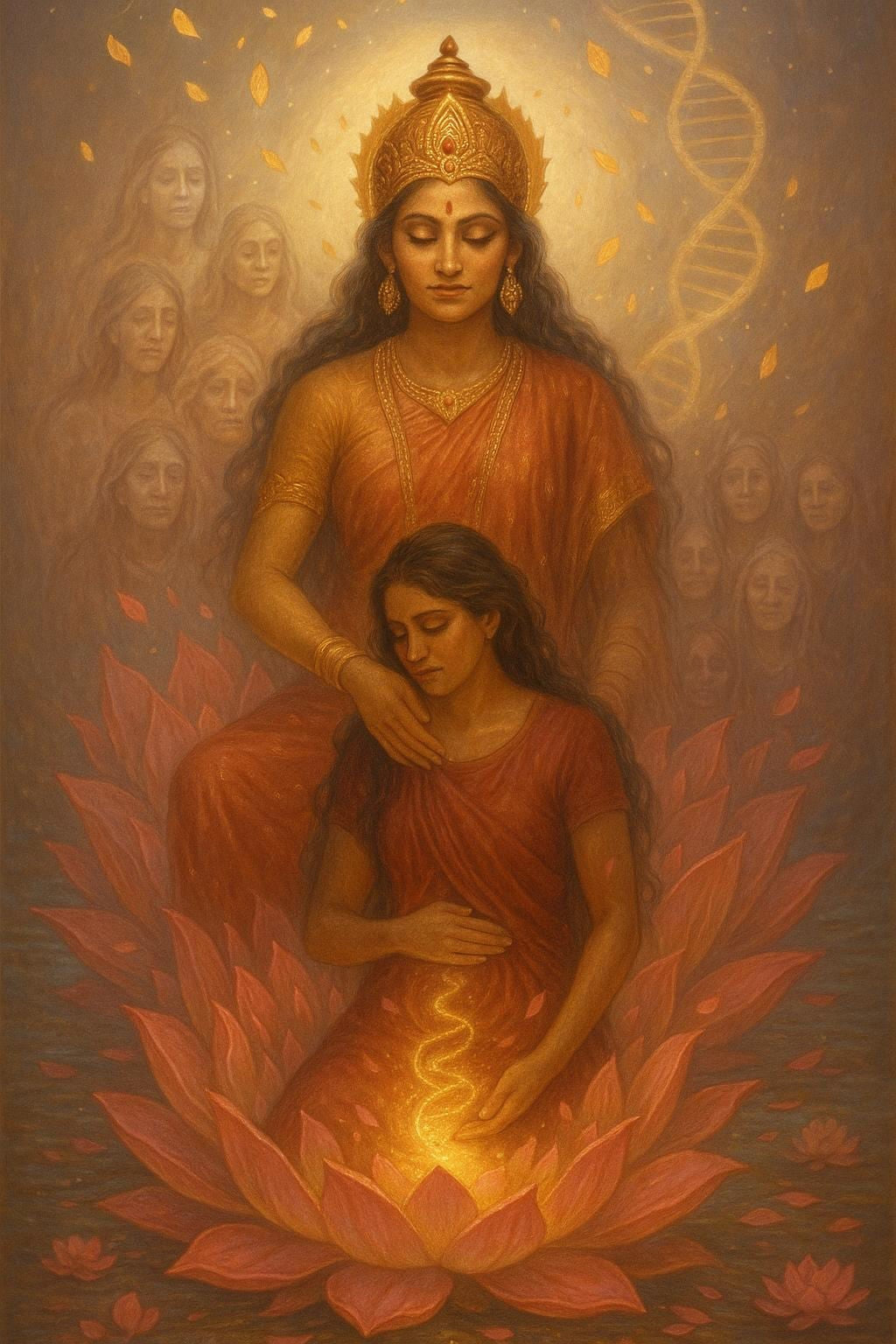 Lakshmis Lotus-Blutlinien-Umkehrritus (Reichtum der Vorfahren erobern)