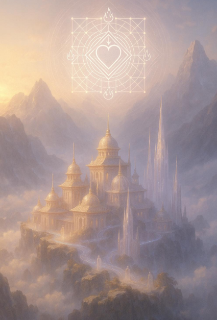 SHAMBALLA LOVE-GRID CORE TRANSMISSION (Ein 4-stufiges System der herzbasierten Ausstrahlung, der emotionalen Souveränität und der planetaren Mitgefühlskodierung)