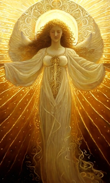 ANGEL OF GOLDEN COINS 999 - Engel der Goldmünzen 999 - (Fülle/Luxus)