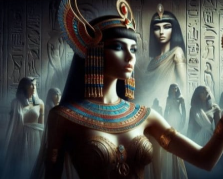 Cleopatra Ascension Throne System  (Der goldene Strom souveräner Schönheit und göttlicher Herrschaft)