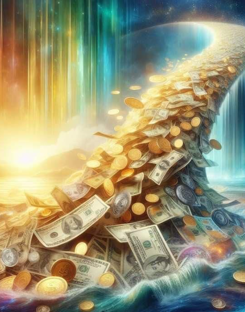 GELD MANIFESTATIONS MATRIX (Frequenzverschiebung auf Überfluss und Fülle)