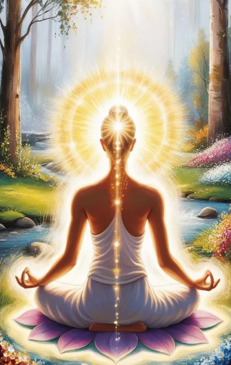 Weiß Magentafarbenes Kundalini Licht Ermächtigung (Dein Wahres Licht)