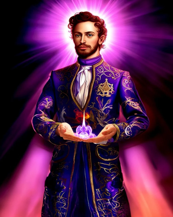 THE ST. GERMAIN ALCHEMICAL COMMAND GRID (Ein 5-stufiges Souveränitätssystem der Violetten Flamme für Zeitlinienmanipulation, spirituelle Alchemie und Realitätsumschreibung)
