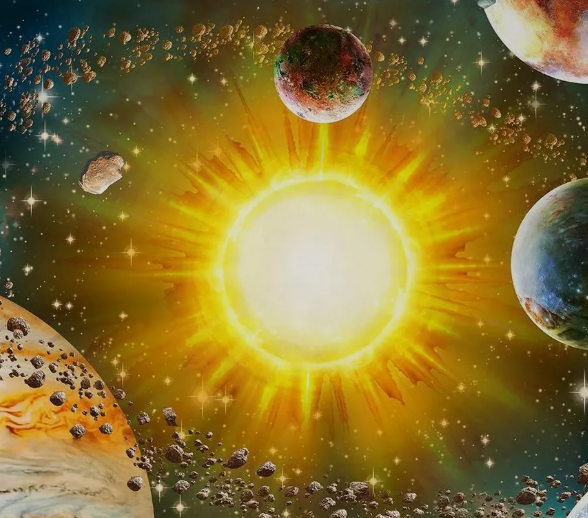 THE GREAT CENTRAL SUN CORE-ACTIVATION SYSTEM (4 levels) - (Vierstufige Modalität des solaren Aufstiegs - Aktivierung des ursprünglichen solaren Kerns in der menschlichen Energiematrix)