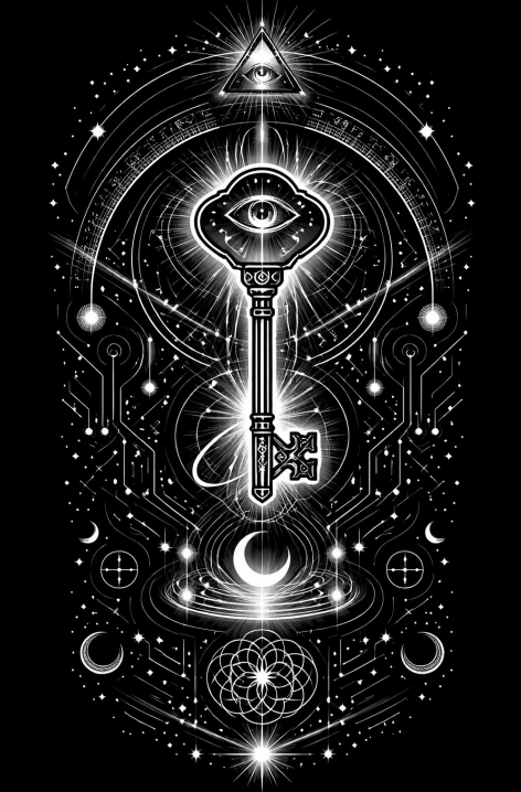 THE ALGORITHM OPENING KEY TALISMAN (Digitaler Frequenzzugriffstalisman für die Algorithmus-Voröffnung - Sichtbarkeit des Business)