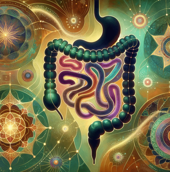 The Sour Flame Transmutation System (4 levels) - (Eine alchemistische Architektur zur Neutralisierung "saurer" Emotionen - Heilung Verdauungsfeuer)