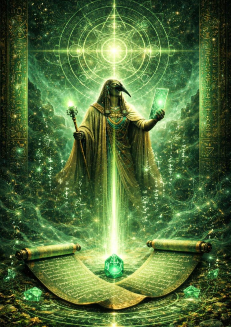 THE EMERALD VIBRATIONAL ASCENSION SYSTEM (7 levels) - (Ein siebenstufiges okkultes Magie-Framework der Thothischen Einstimmung)