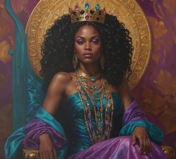 Einstimmung in die QUEEN OF SHEBA WOHLSTANDSLINK-AKTIVIERUNG, EINSTIMMUNG UND ENERGETISCHE VERBINDUNG 👑 - Wohlstandssymbol der Königin von Saba