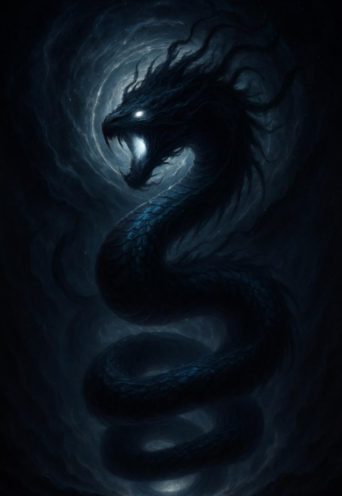 Einstimmung in THE VOID WORM 🪱 –  Yog-Zothische Leerenschlange • Ursprüngliche Abgründige Intelligenz • Innerer Kollaps & Wiedergeburt
