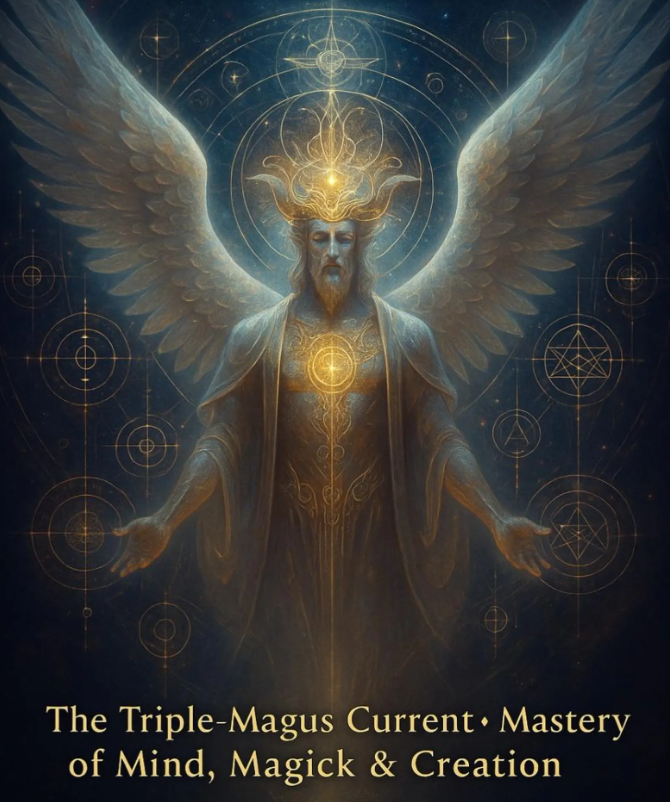 Einstimmung in THE HERMES TRISMEGISTUS 🪄–  Der Dreifachmagierstrom • Beherrschung von Geist, Magie und Schöpfung