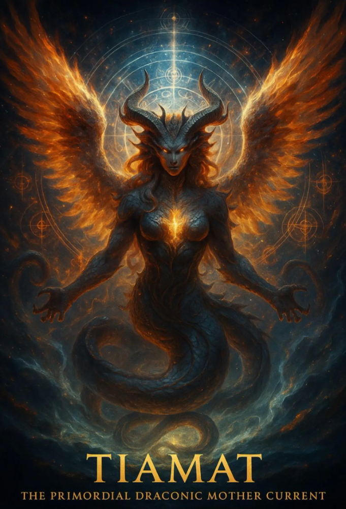 Einstimmung in TIAMAT — THE PRIMORDIAL DRACONIC MOTHER CURRENT 🐲 – Reines Werden, die Kraft, die Begrenzungen auflöst - Neue Macht gebärend