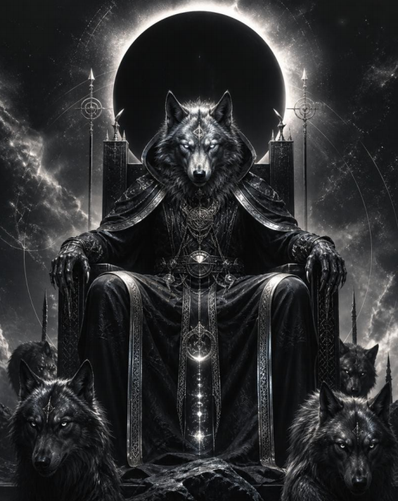 The Silver Eclipse Warden (4 Levels)  - (Ein vierstufiges energetisches okkultes System der Lycan-Servitor-Herrschaft)