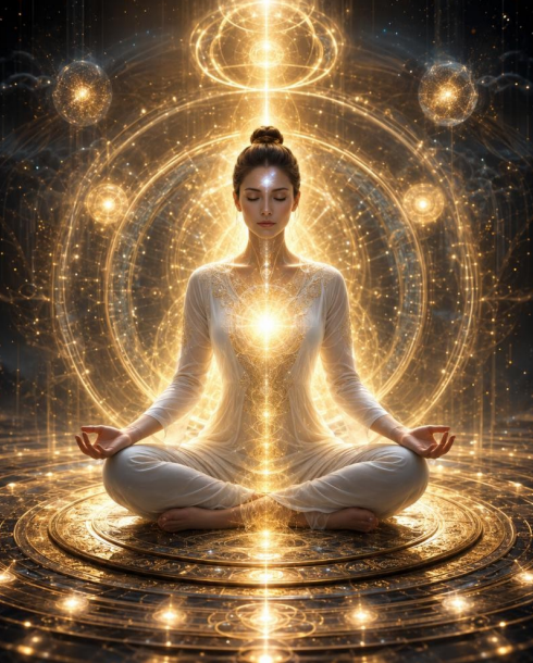 THE BIOPHOTON YOUTH FREQUENCY ACTIVATOR (4 levels) - (Ein 4-stufiges energetisches Verjüngungssystem, das das innere Lichtfeld für zelluläre Jugend, Vitalität und Altersresistenz erweckt)
