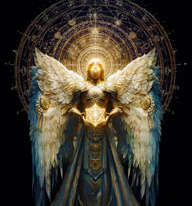 Metatrons Leiterstrom | 🔯- Heilige Geometrie, Merkaba-Kohärenz & Geordneter Aufstieg (inkl. Geladenes Siegel • Manuskript • Audio-MP3)
