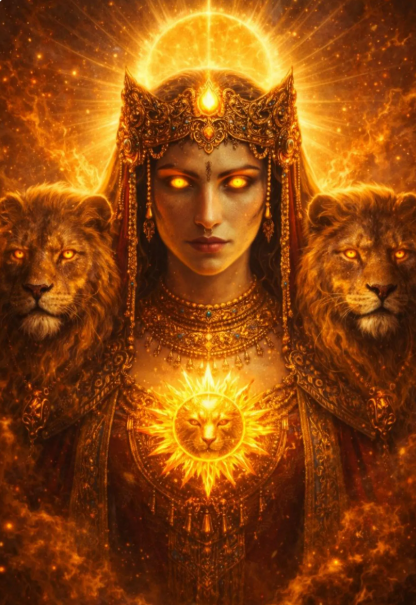 Einstimmung in ARINNA OF THE GILDED SUN ATTUNEMENT⚜️ - Königliche, gebieterische Frequenz, innere Herrschaft, Präsenz, Dominanz und leuchtende Autorität