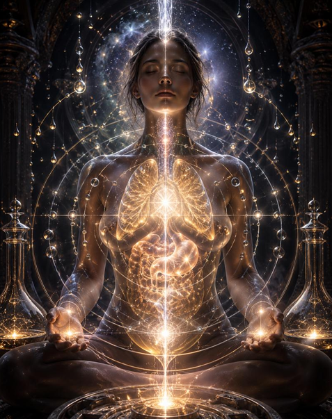 Sacred Source Dosiskalibrierungssystem (Ein subtiles Energiesystem zur Ausrichtung der ätherischen Dosierung, zur Unterstützung der Medikamenteneinnahme und für ein organschonendes energetisches Gleichgewicht)