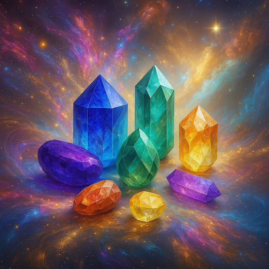 Ethereal Crystals Ultimate™ (Du kannst Ethereal Crystals in jeder Situation einsetzen: bei der Meditation, bei der Energieheilung, in der Ruhephase, bei kreativer Arbeit oder im Alltag)