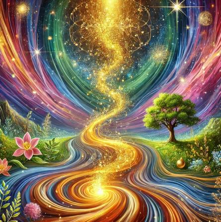 „Galaxy Vortex of Manifestation“ von Meister Abundantia™ (Verbindung Kosmos/Universum – einem Ort unendlicher Fülle und Manifestation – zur Erde zu verbessern und diesen Wunsch zu verankern)