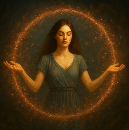 Ethereal Copper Dust Technique™ (Dieser funkelnde Staub ist etwas wahrhaft Schönes und dient dem Schutz Ihres Energiefeldes - Besteht aus ätherischem Kupfer)