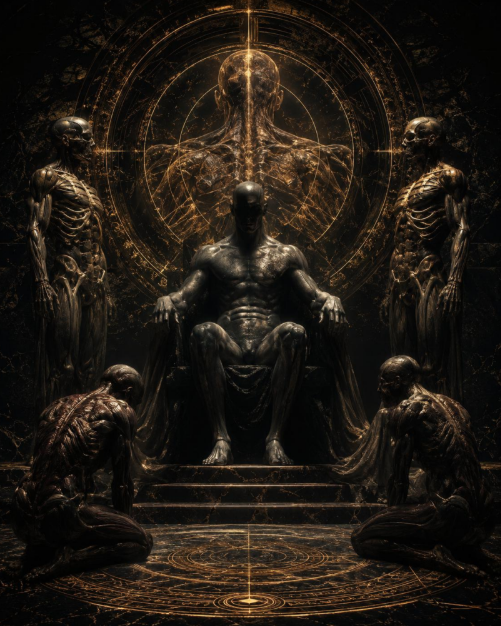 FLESH DOMINION MORPHICA (4 levels) - (Ein dunkles, morphisches System, das die souveräne Herrschaft über die Körperform ausübt - Absolute innere Autorität über Größe, Dichte, Proportionen und physische Präsenz)