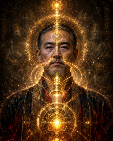 FA LIN LINEAGE AUTHORITY SYSTEM (Energetisches Wiederherstellungsprotokoll zur Reaktivierung der Schicksalsbestimmung und der spirituellen Führung, Wichtige Fa Lin-Linien (Nasolabialfalten) - Kodierungen)