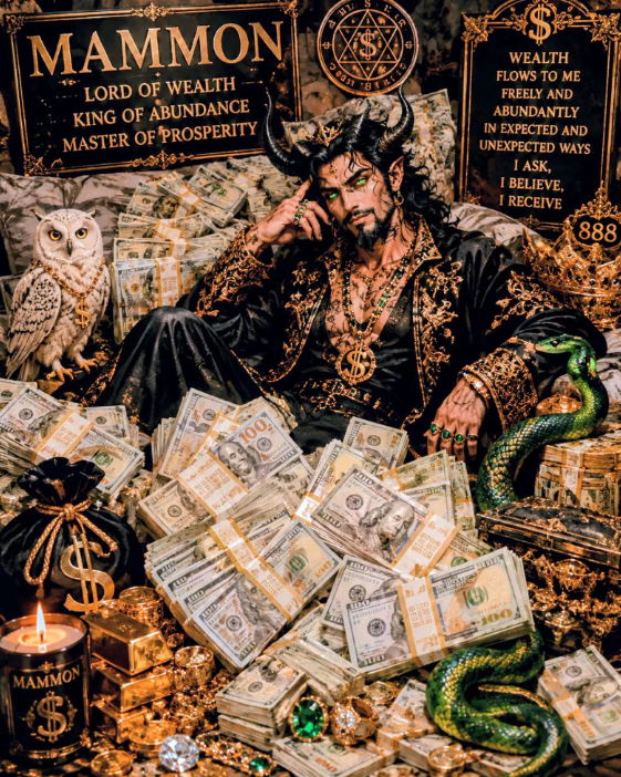 SIEGEL-PAKT MIT GEIST-GOTT MAMMON 🖤- Geldgott