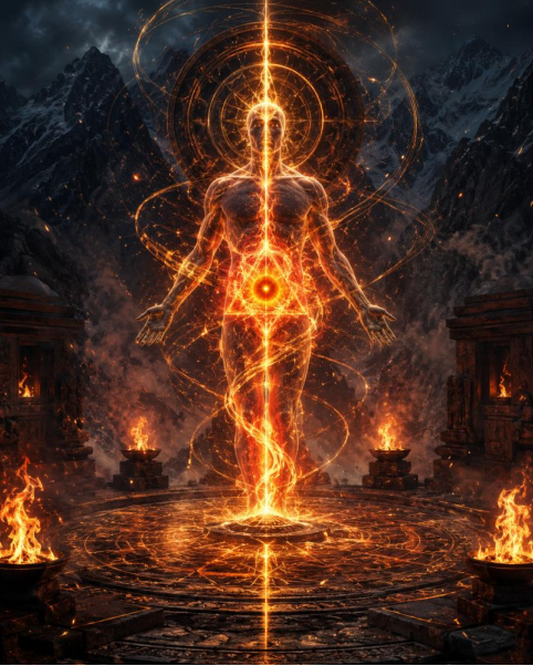 THE STYRIAN VITAL FIRE REGENERATION FIELD (3 levels) - (Ausstrahlung wird zur natürlichen Basislinie - Hochintensives Vitalitätsverstärkungssystem - Der hormetische Aufstieg der Lebenskraft durch kontrolliertes inneres Feuer)