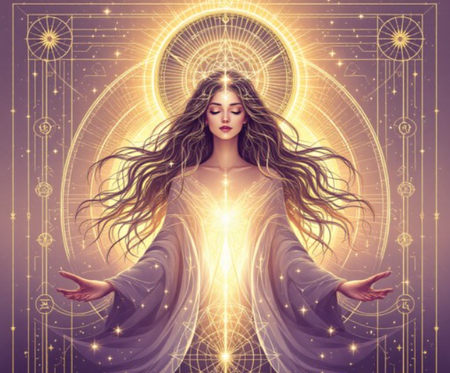 VITALITY & REGENERATION HAIR MATRIX 🪮👱‍♀️🪮 - Quelle Beauty Code Imprinting; Hochfrequente Haarvitalität, Kronenchakra-Follikel-Synchronisierung, Auric Mane Bloom Overlay, Kosmisches Kollagenfeld-Patch - SOFORT-DOWNLOAD! (Englische und Deutsche Version)
