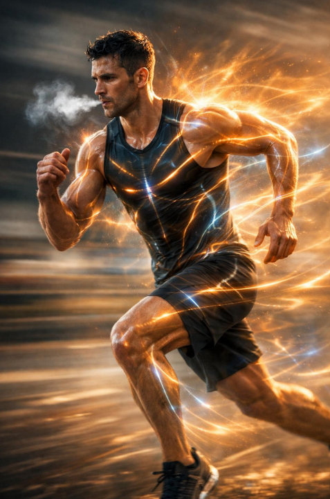 THE HIGH-INTENSITY ENDURANCE PULSE SYSTEM (3 levels) - (Ein dreistufiges Energiesystem für extreme Ausdauer, Ermüdungsresistenz und Widerstandsfähigkeit gegen körperlichen Stress)