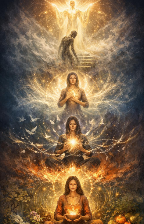 THE EMBODIED WHOLENESS RESTORATION SYSTEM (5 levels) - (Eine fünfstufige energetische Heilungsarchitektur zur Behandlung des Essverhaltens)