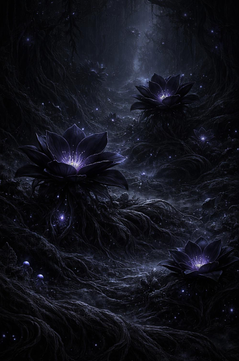 EREBOS FLORA COMMAND (3 levels) - (Urfinsternis, bewaffnet durch lebendige, blühende Kraft - kohärente natürliche Dominanz)