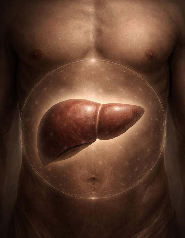 THE LIVER BOUNDARY & OVERLOAD PROTECTION GRID (4 levels)  - (Ein vierstufiges Energiesystem zur Vorbeugung von Überlastung, und emotionaler Überforderung, so wie Stress)