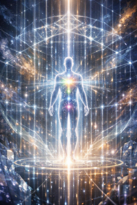 The Quantum Holographic Renewal Matrix - (Eine vierstufige energetische Heilungsarchitektur zur zellulären Regeneration und Lichtkörperintegration - Holographic Healing)