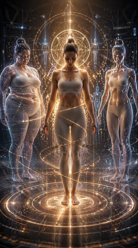 THE MORPHIC BODY RESIZING FIELD (3 levels) - (Physische Form als reaktionsfähige energetische Vorlage - Körpergröße bewusst beeinflussen)