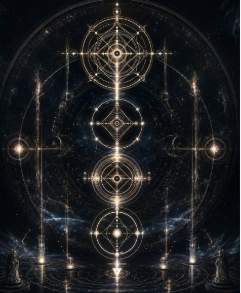 THE AHUNAVAR COSMIC SOUND-FORGE SYSTEM (4 levels) - (Die Urschwingung, die die Realität formt)