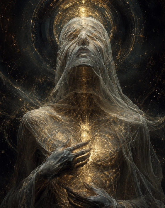 The Veil of the First Body (3 levels) - (Eine dreistufige energetische Architektur der Wiederherstellung vor dem Trauma)