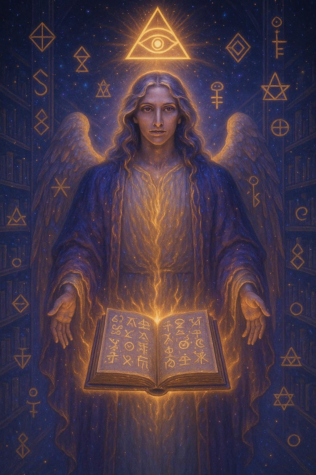 ERZENGEL-DREIFALTIGKEITS-WOHLSTANDSGITTER (Dreistufiges Reichtums-System)