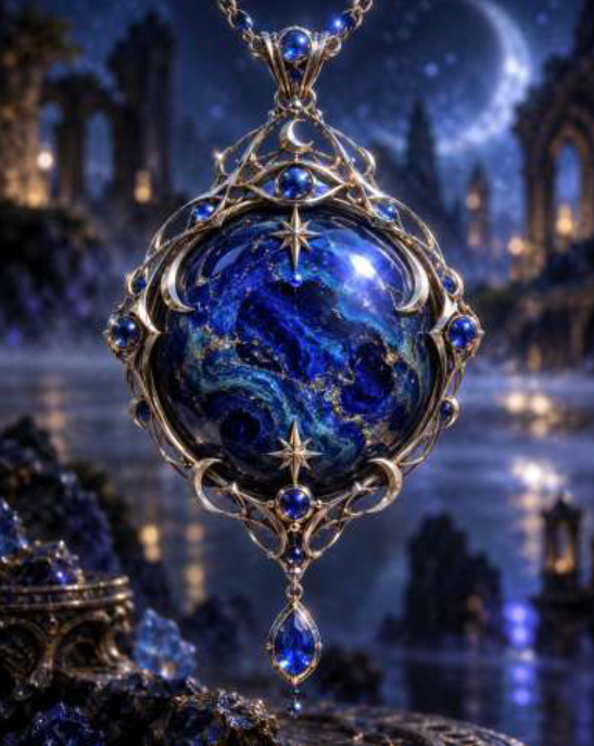 ETHEREAL AZURITE DREAM ORACLE (Träumen zu bewahren und gleichzeitig die Urteilsfähigkeit zu erhalten - Traumwahrnehmung, mystische Vision, symbolische Deutung, intuitive Einsicht und höhere Führung)