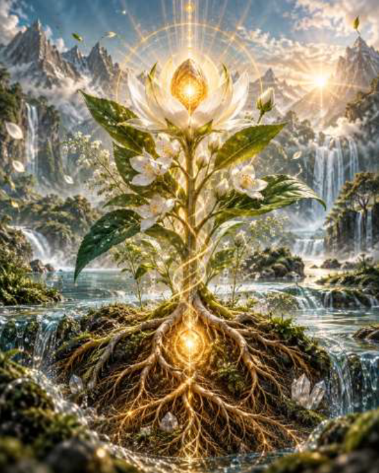 ETHEREAL BOTANICAL HEALING SYSTEM (Detaillierte botanische Resonanzarchitektur - Pflanzenintelligenz, Ätherische Wiederherstellung, Elementare Harmonie und Spirituelle Vitalität)