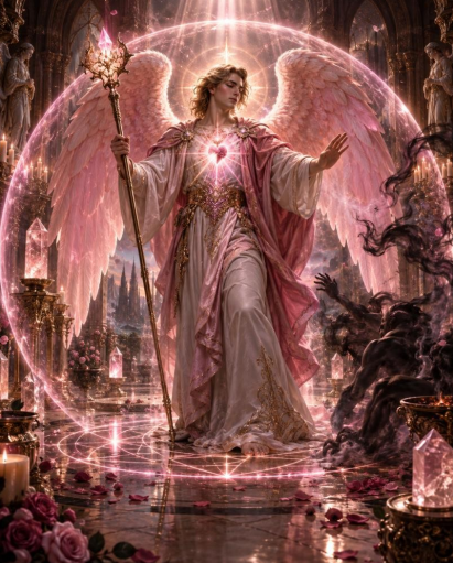 ARCHANGEL CHAMUEL BANISHING RITE SYSTEM - (Archangelische Intelligenz der Liebe, der Versöhnung, des Friedens und der spirituellen Harmonie - Beseitigung unerwünschter spiritueller Einflüsse durch die Kraft der göttlichen Liebe)