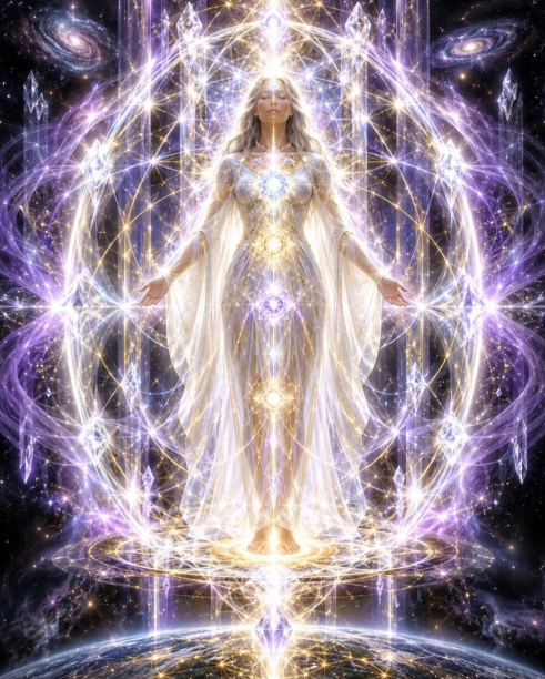 CRYSTALLINE LIGHT ENERGY GRID (Lichtfeldentwicklung, Integration feinstofflicher Energien, Seelensternarbeit, Heilige Geometrie und spirituelle Übertragung)