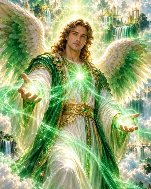 EMERALD RAY HEALING CONNECTION SYSTEM (Heilung durch heilige Beziehung und göttliches Mitgefühl - Engelsheilungsdimension - Erzengel Raphael, Göttliches Heilungslicht, Spirituelle Wiederherstellung und Engelsdienst)