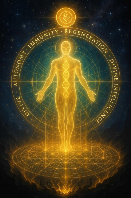 Kodex der himmlischen Gesundheitssouveränität (Radikale Heilungsfreiheit & Biologische Matrix-Befreiung)