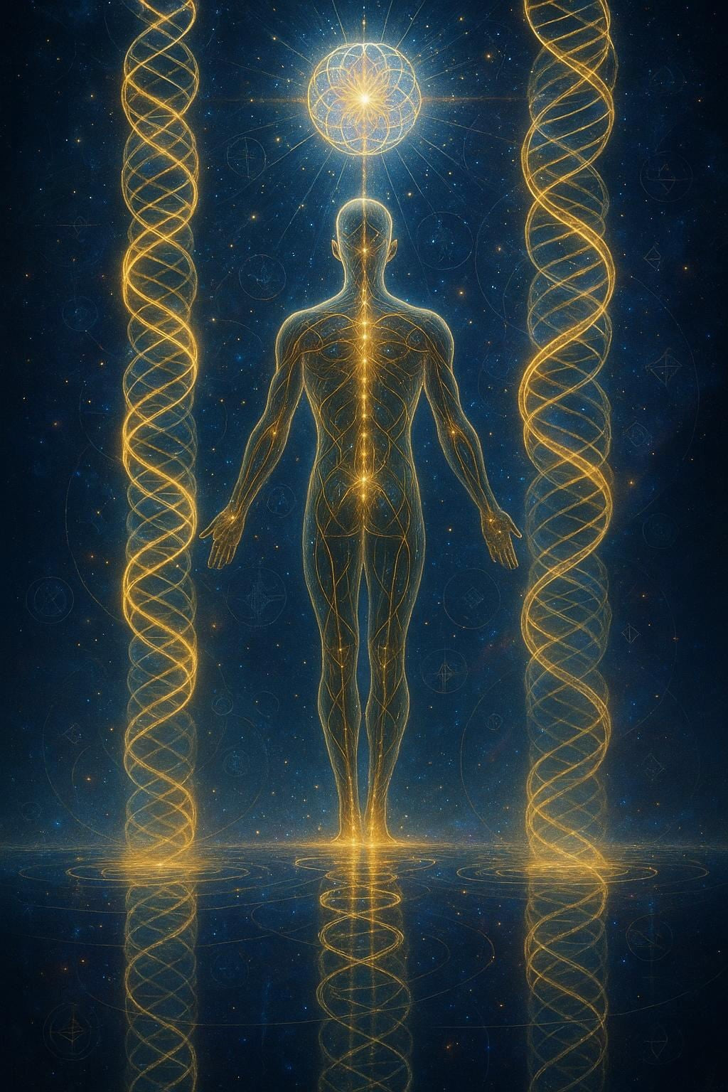 Das DNA-Hyperstrang-Upgrade-System (Erweiterung des menschlichen Genoms/Genetik in unendliche Codes göttlichen Potenzials)