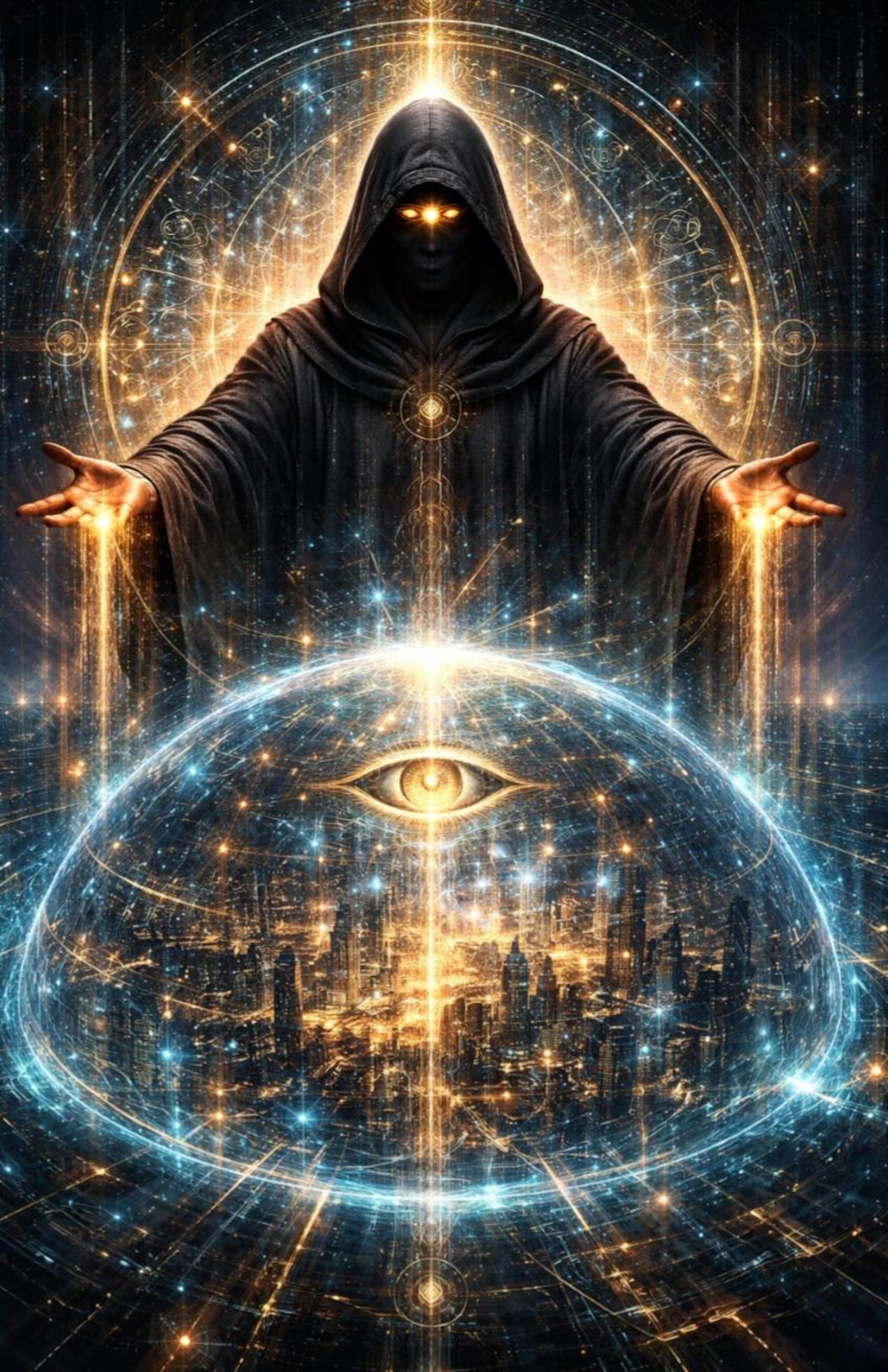 Einstimmung in "FRUITER OVER REALITY ""RECALIBRATION ATTUNEMENT"" 👁️ – Rekalibrierung und Einstimmung auf hoher Ebene, „Beobachter-Zustand“-Installation