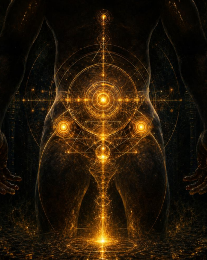 THE PELVIC ROOT SOVEREIGNTY GRID (Die heilige Kraft des unteren Fundaments zurückgewinnen -Ein vierstufiges energetisches Rekonstruktionssystem - Beckenboden)